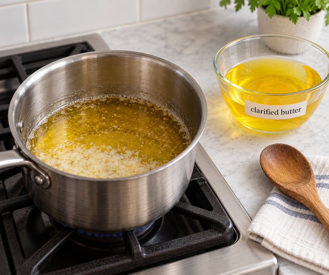 How to Make Clarified Butter on the Stovetop