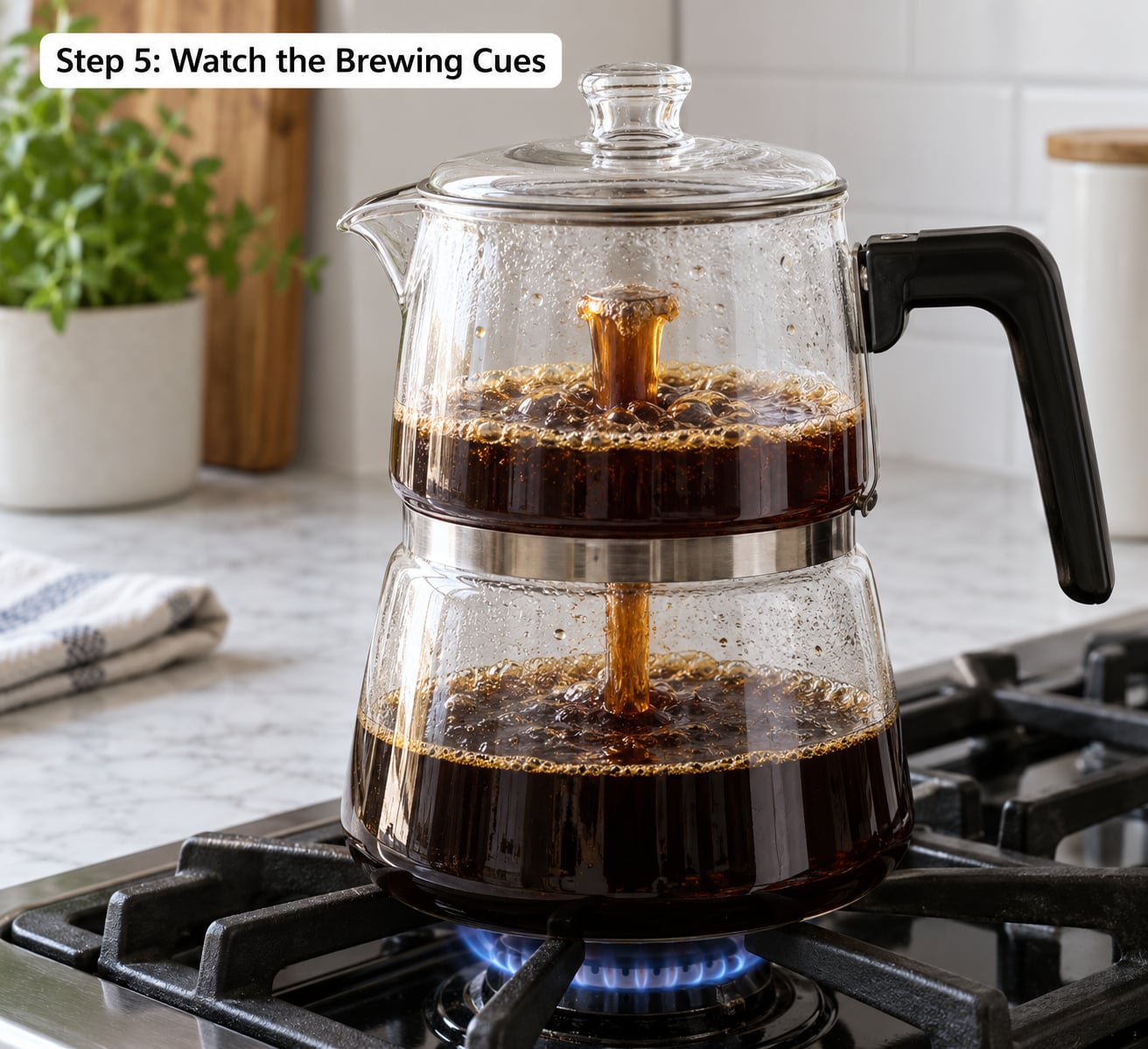 Step 5: Watch the Brewing Cues