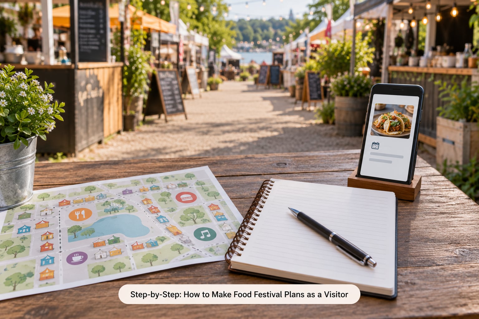 Step-by-Step: How to Make Food Festival Plans as a Visitor