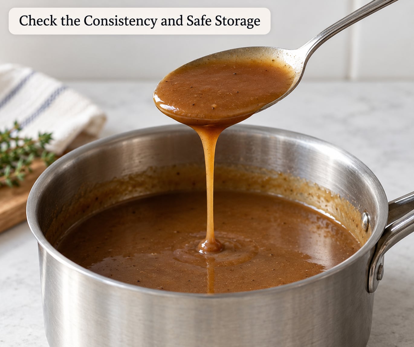 Check the Consistency and Safe Storage