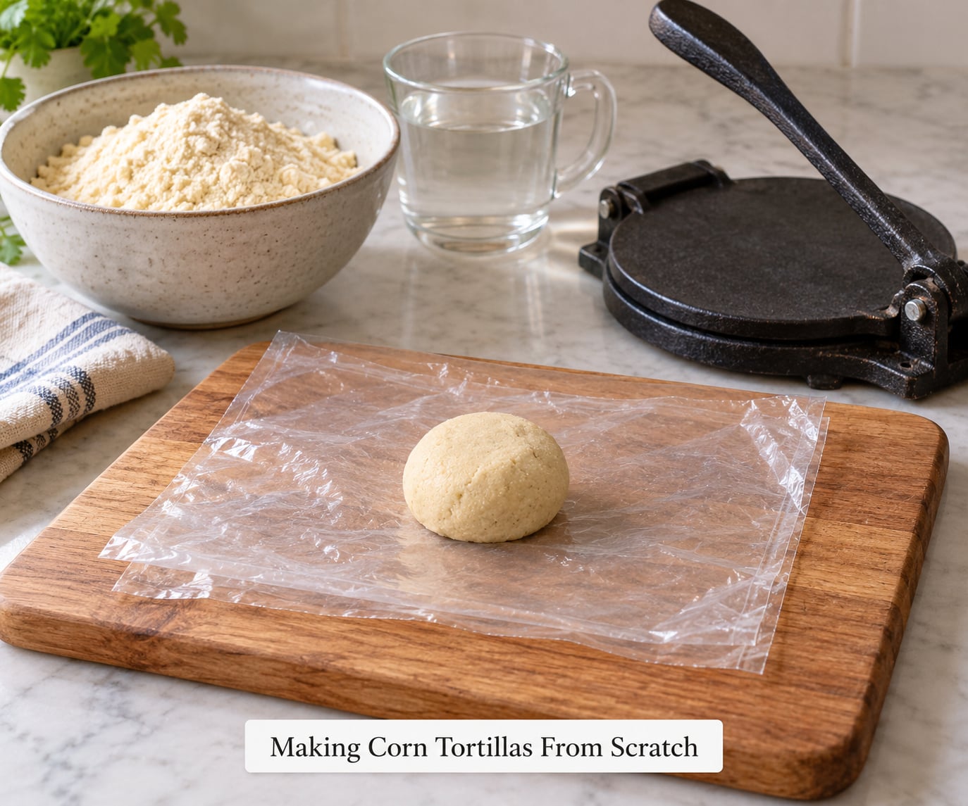 Making Corn Tortillas From Scratch
