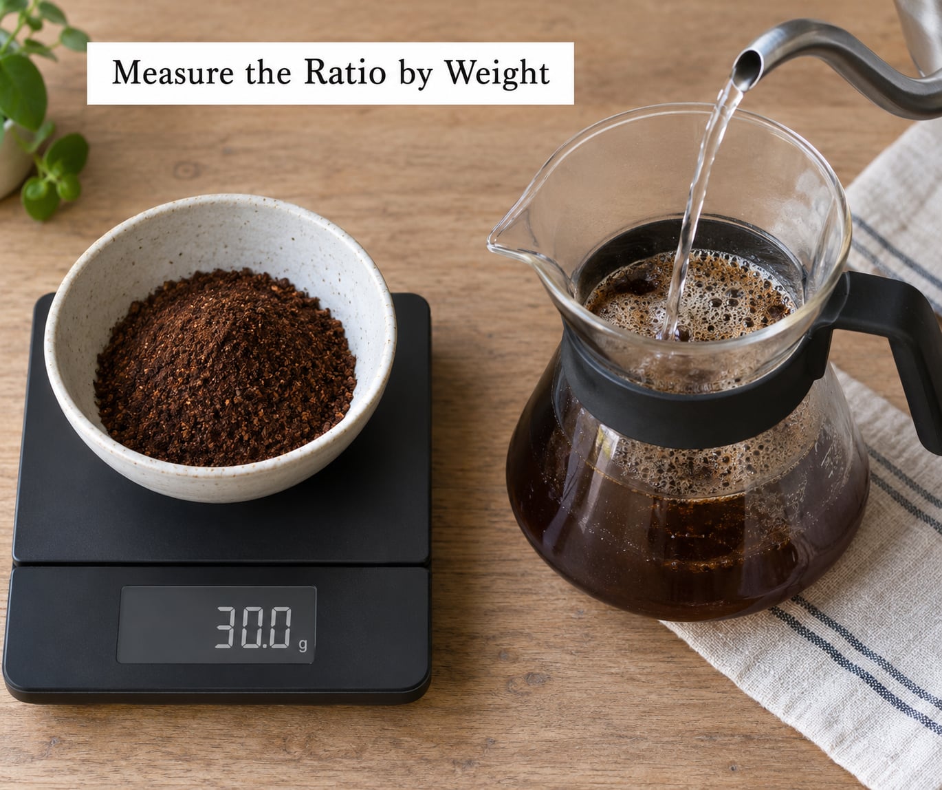 Measure the Ratio by Weight