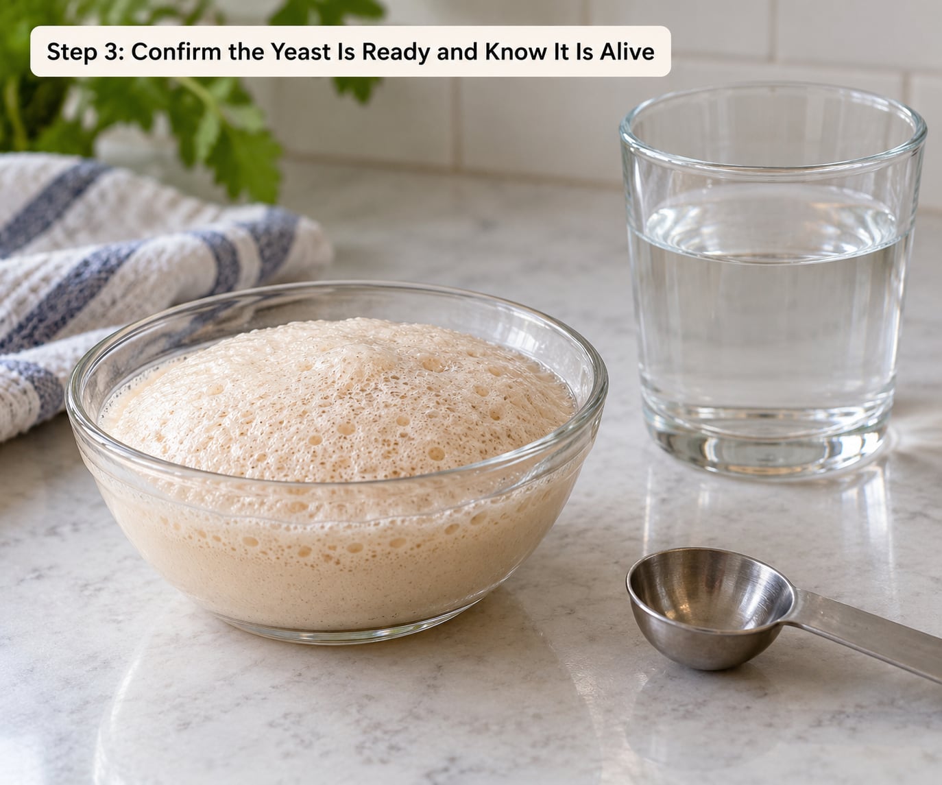 Step 3: Confirm the Yeast Is Ready and Know It Is Alive