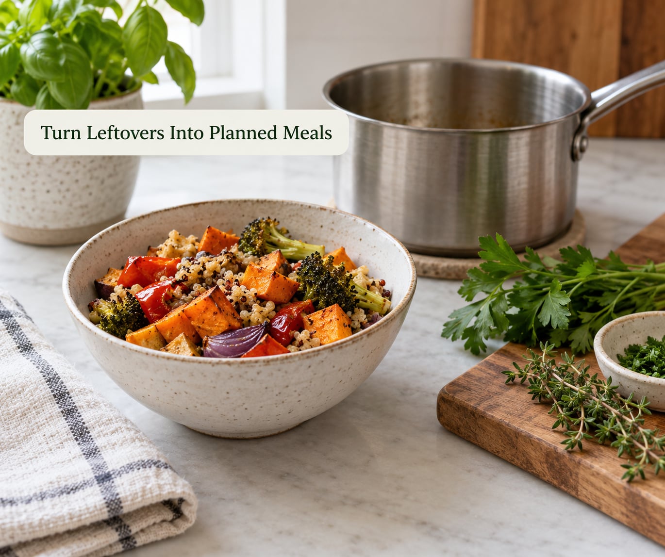 Turn Leftovers Into Planned Meals