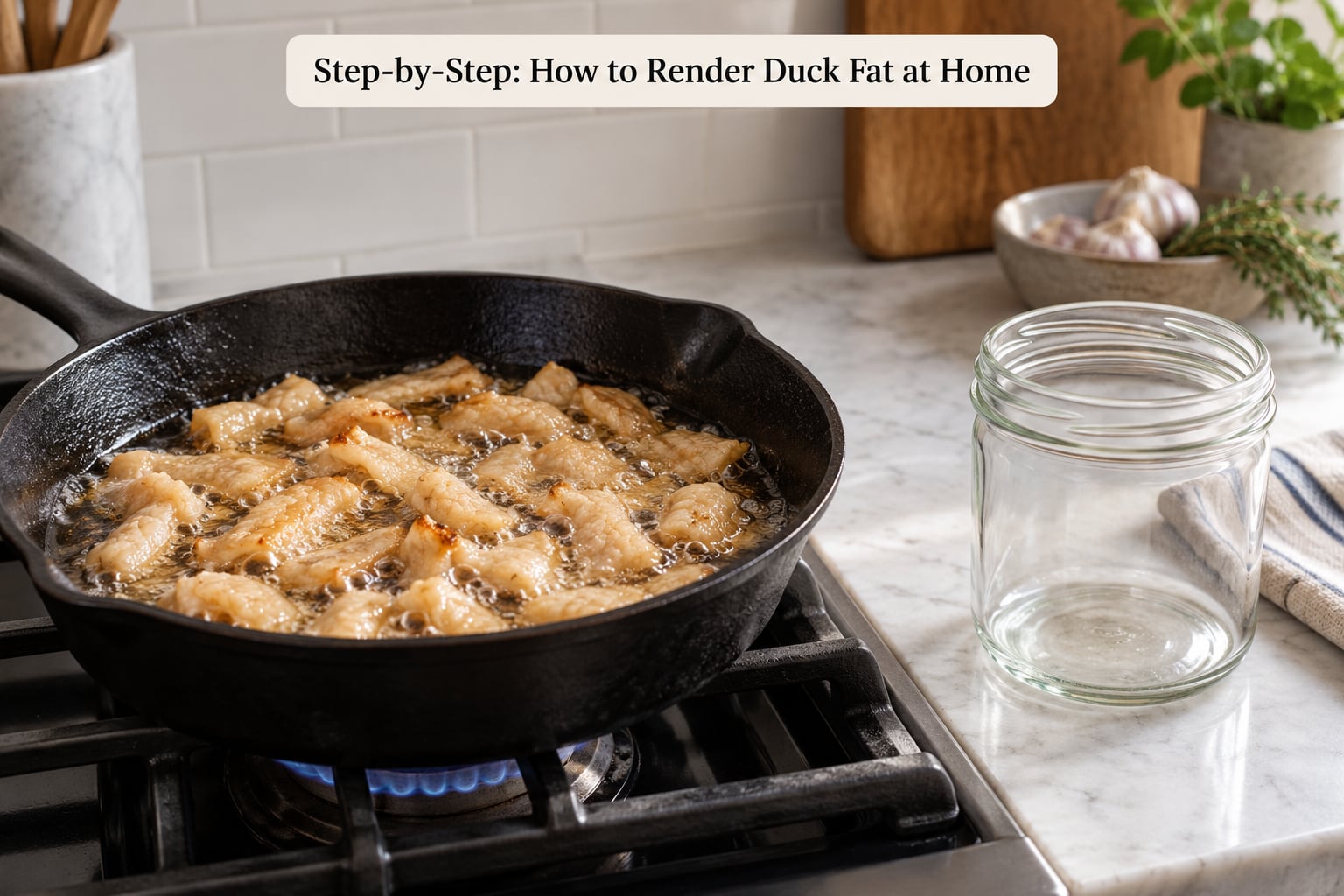 Step-by-Step: How to Render Duck Fat at Home