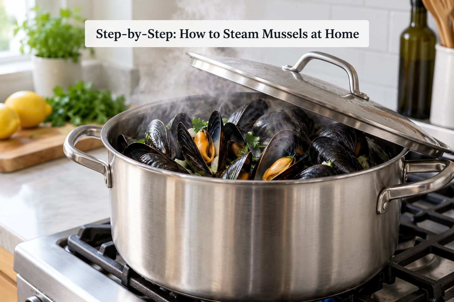 Step-by-Step: How to Steam Mussels at Home
