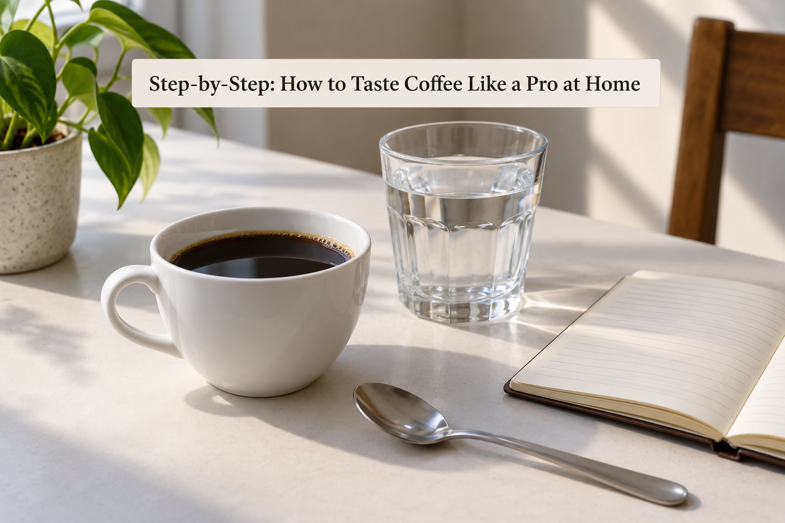 Step-by-Step: How to Taste Coffee Like a Pro at Home