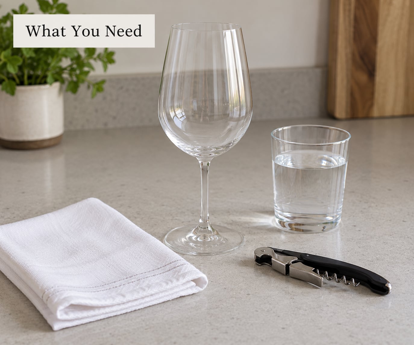 What You Need