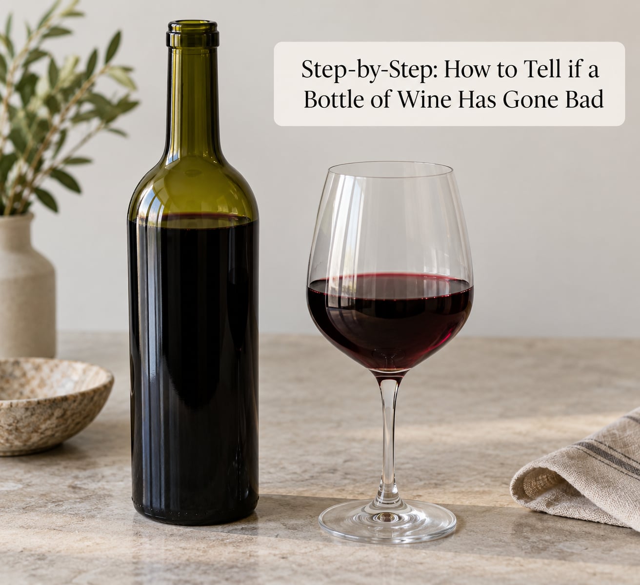 Step-by-Step: How to Tell if a Bottle of Wine Has Gone Bad