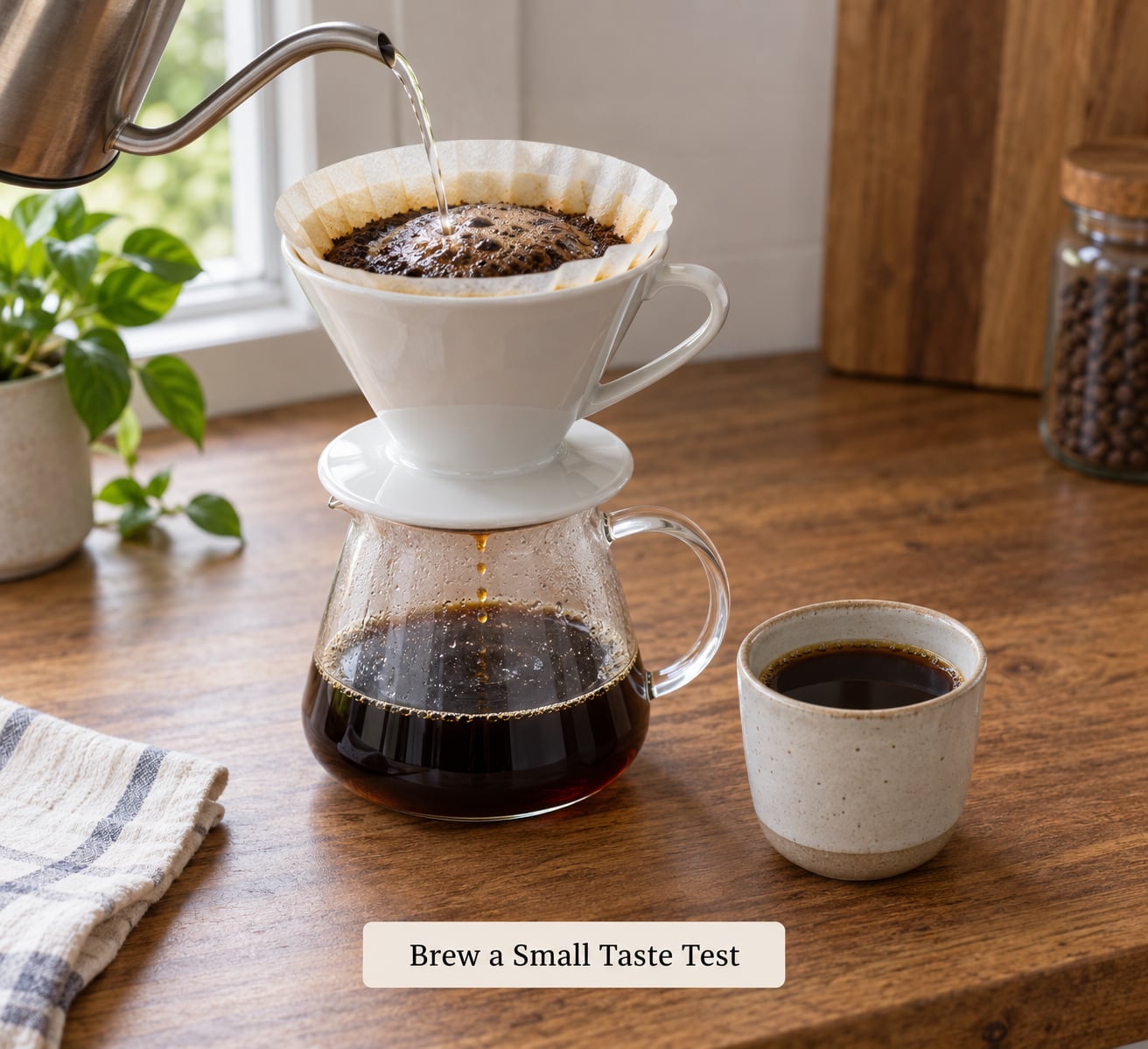 Brew a Small Taste Test