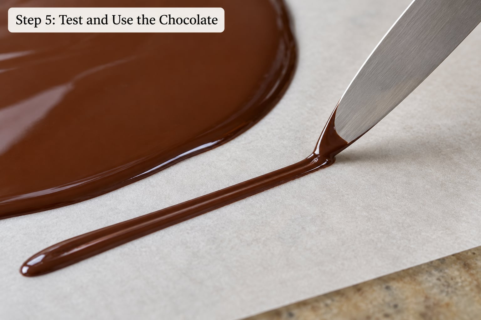 Step 5: Test and Use the Chocolate