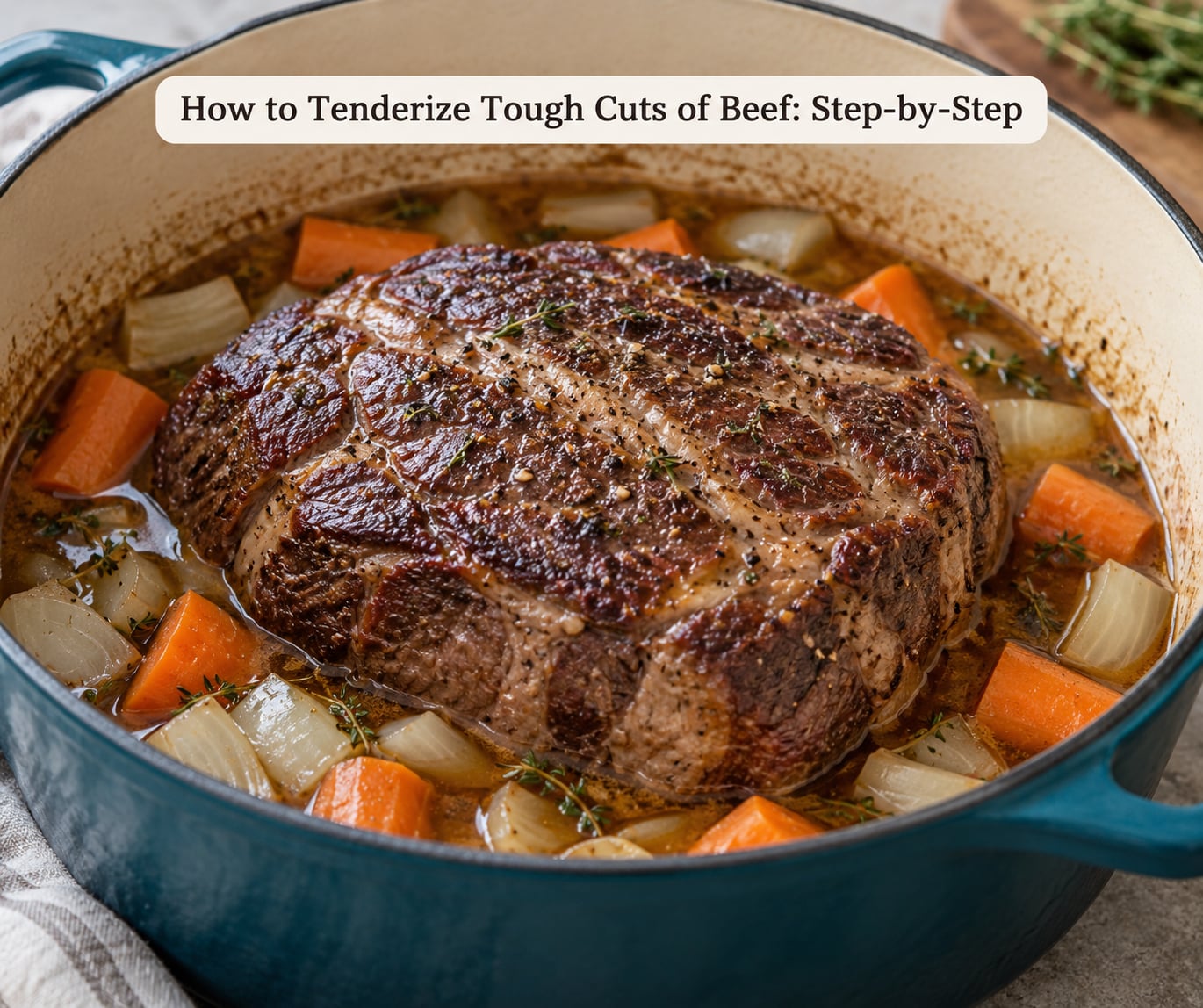 How to Tenderize Tough Cuts of Beef: Step-by-Step